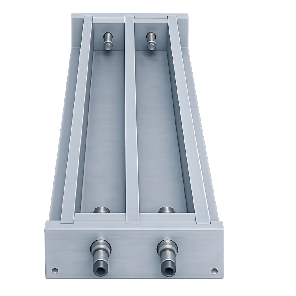 Two Gang Prism mould 25x25x285 mm
